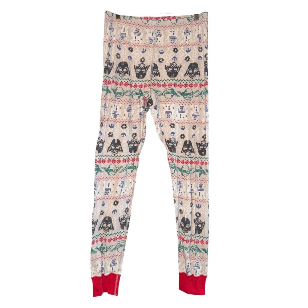 Hanna Andersson Star Wars Pajama Pants‎ Women's Large Long Johns Organic Cotton